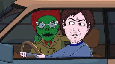 Jeff y unos aliens 1x7